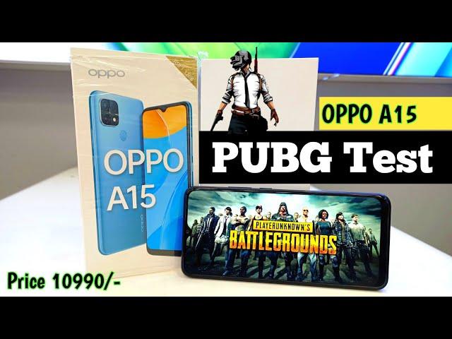 OPPO A15 & A15s PUBG Test | PUBG in Budget Phone