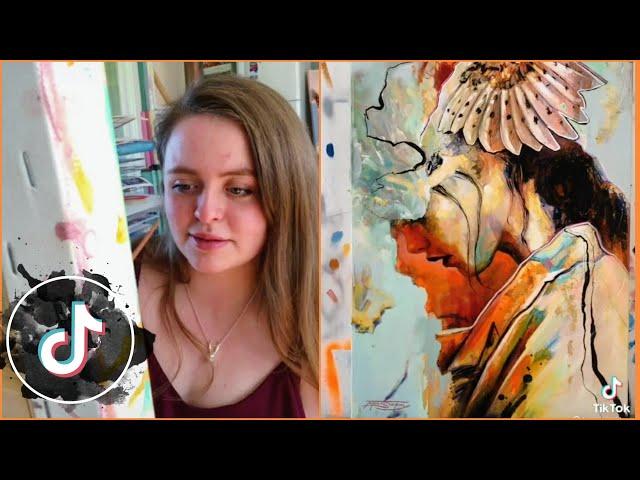 Best [art] Painting by Tahlia Stanton| Tik Tok Compilation