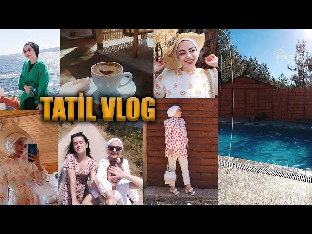 TATİL VLOG / yaban domuzu kovaladı / neler oldu nelerrr !