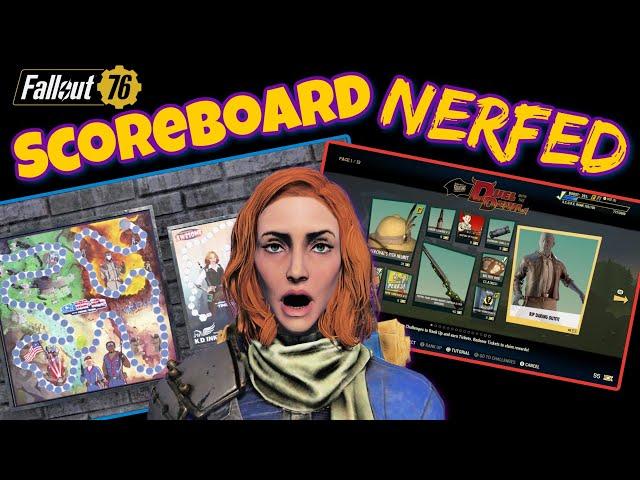 Fallout 76: Scoreboard Nerf - Play More, Get Less