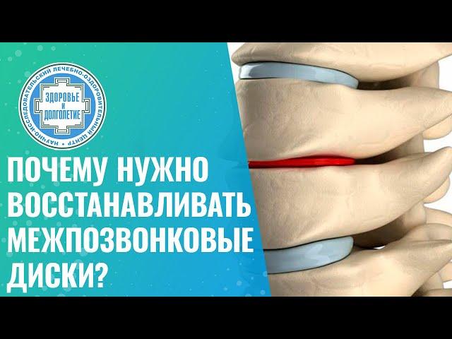  Почему нужно восстанавливать межпозвонковые диски?