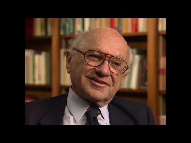 Milton Friedman - Crony Capitalism and the Free Market