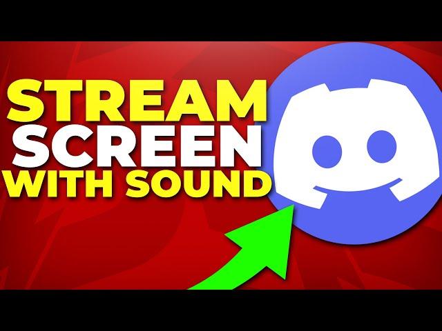 Stream with Sound on Discord - Screen Share with Audio (NEW)