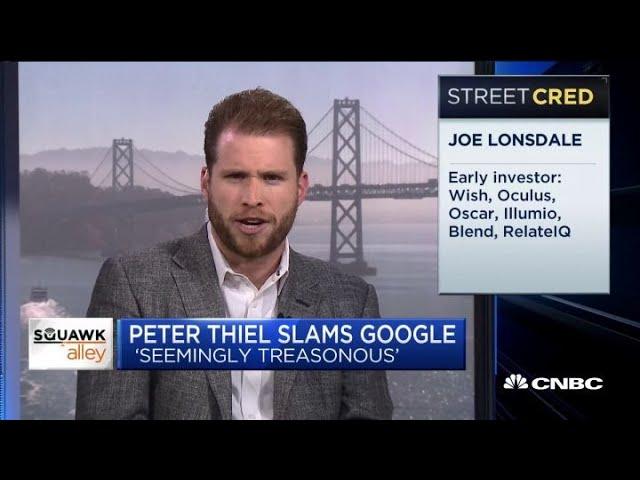 Joe Lonsdale: Google is not a patriotic company
