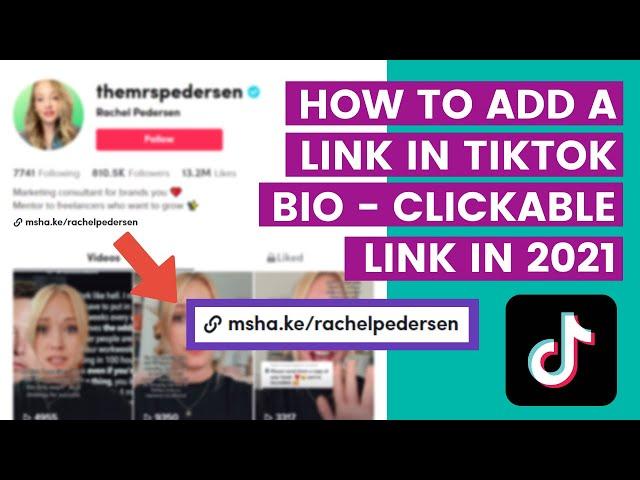 How to Add a Link in TikTok Bio - Clickable Link in 2023