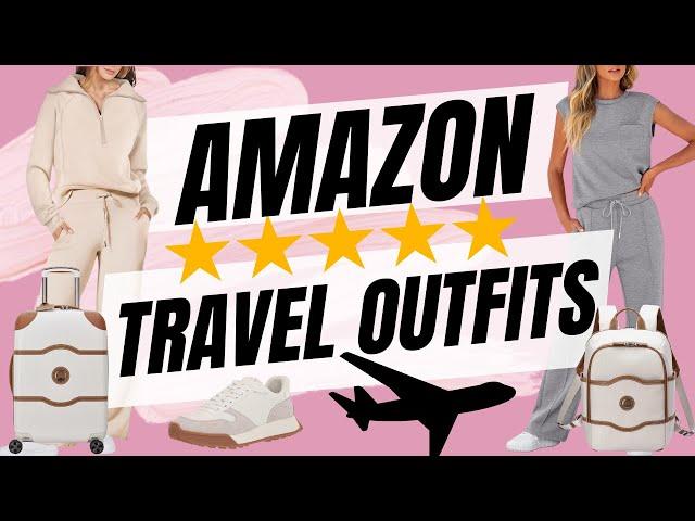 Amazon Travel Outfits | Amazon Airport Outfits | Amazon Travel Outfit Ideas | Travel Haul Amazon