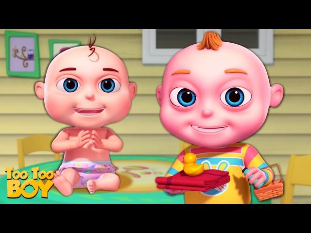 Baby Sitting Episode | Too Too Boy | Cartoon Animation For Children