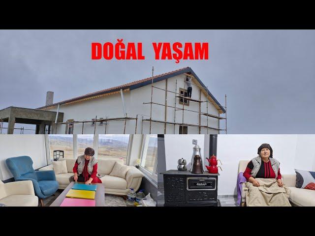 KÖYDE DOĞAL YAŞAM HATİCE HANIM SEHBANIN ÜZERİNİ SÖKTÜ SEYİT KARDEŞİMLE DAYANIŞMA VE AKŞAM SEFAMIZ