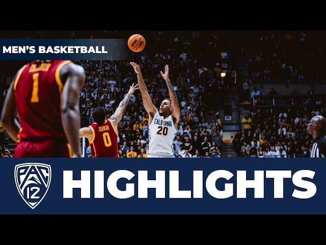 USC vs. Cal Men's Basketball Highlights | 2023-24 Season