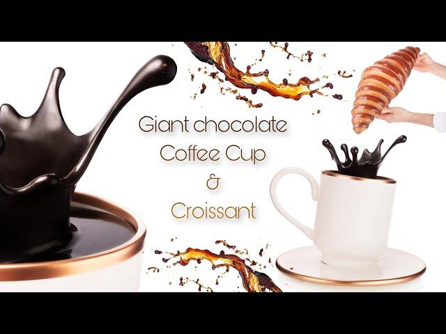 Giant Chocolate Coffee Cup!