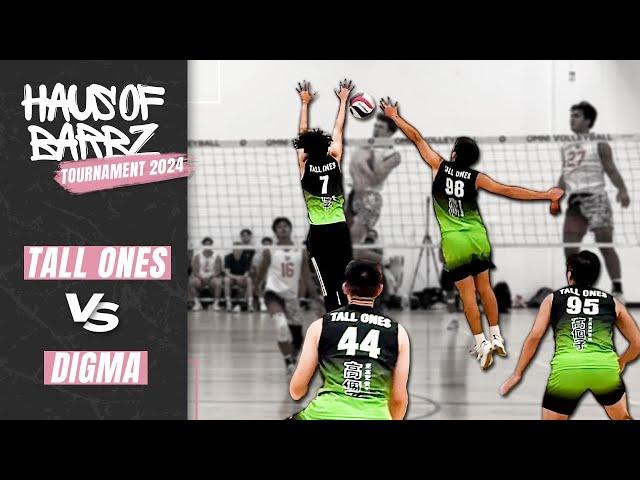 Digma vs Tall Ones | Haus of Barbz Volleyball Tournament 2024 (Match 2)