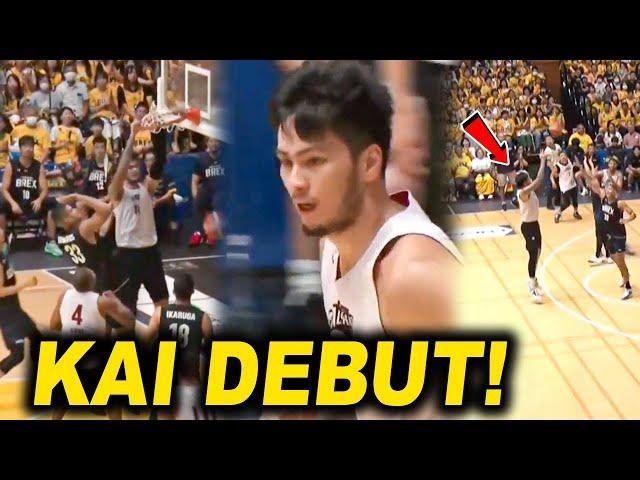 KAI SOTTO IS BACK! DUNK PARTY Agad sa Kanyang Debut Game sa Koshigaya! Mamaw sa Ilalim!