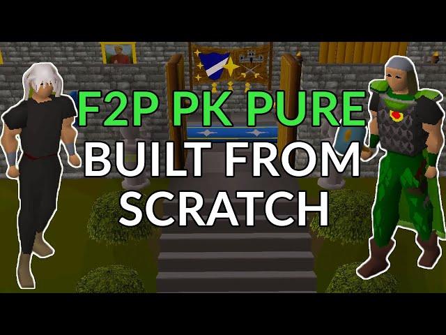 How to Build a F2P PK Pure in OSRS | Beginners F2P PK Guide | F2P Pure Built From Scratch