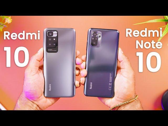 Redmi 10 vs Redmi Note 10 Comparison: Which Should You Buy?