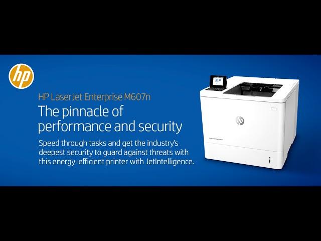 HP M607n LaserJet Printer Review