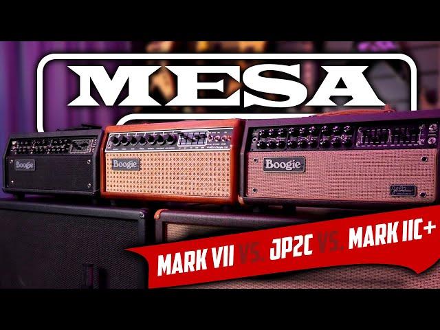 3X MESA BOOGIE MARK IIC+ Metal Comparison