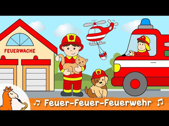 Feuerwehrlied - Was braucht ein Feuerwehrmann? | Lustiges Kinderlied für alle Fans der Feuerwehr