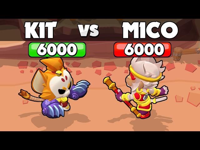 Kitboxer vs MICO Wukong ⭐ Brawl Stars