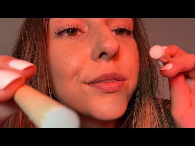 Up Close ASMR Triggers on Your Face for Sleep 