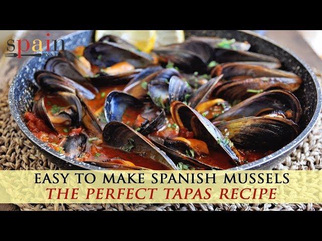 Spanish Mussels Recipe with Paprika & Tomatoes