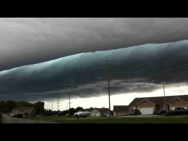 Crazy Clouds in Manhattan, Kansas on September 25, 2010