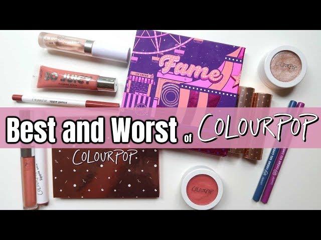 Best and Worst of COLOURPOP