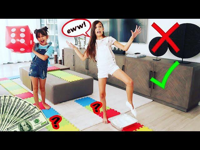 GIANT Board Game Challenge! | Emily and Evelyn