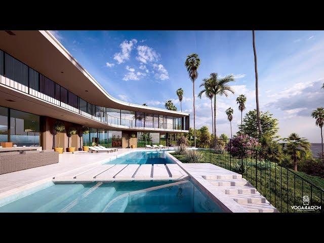 LUMION 9 RENDERING TUTORIALS #22 POOL VILLA