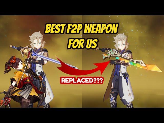 Flute of Ezpitzal R5 vs Cinnabar Spindle R5 Damage Comparison, Best Weapon for Albedo and Chiori