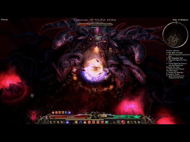 Grim Dawn: Eye of Reckoning Auradin vs Loghorrean | Veteran Difficulty