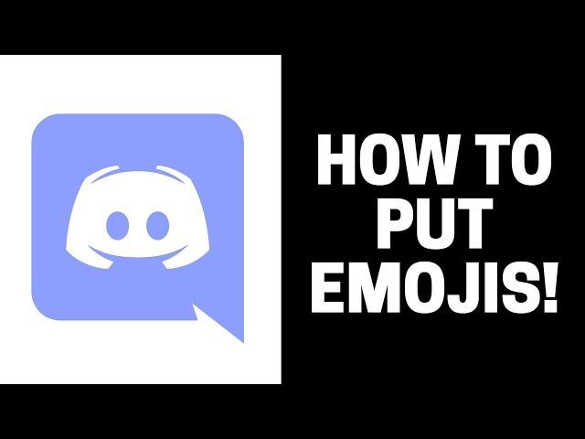 How to Put Emojis To Channel Names on Discord