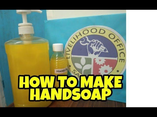 HOW TO MAKE HANDSOAP | JENLICIOUS BLOG