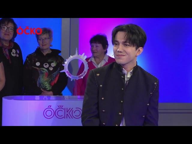 Dimash Qudaibergen on ÓČKO TV / M&G, Óčko chart award & interview