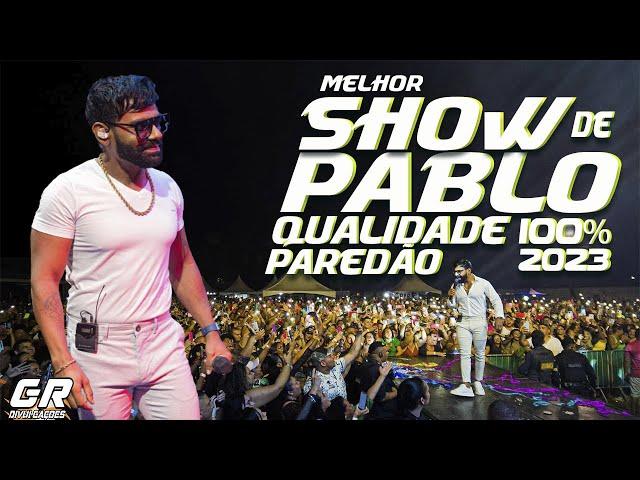 PABLO A VOZ ROMANTICA AO VIVO EM ITAPICURU - BA - MELHOR SHOW DE 2023 QUALIDADE 100% TIPO PAREDÃO