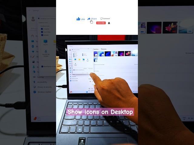 Show icons on Your Desktop in Windows 11 |