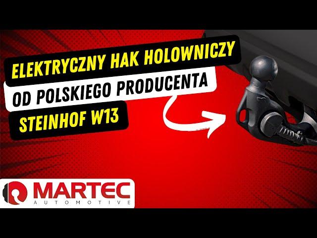 ELEKTRYCZNY HAK HOLOWNICZY - STEINHOF W13 - POLSKI PRODUCENT