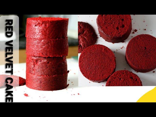 HOW TO MAKE A SIMPLE RED VELVET CAKE FROM STORK| BAKING FROM SCRATCH CAKE CAKE TUTORIALS PART 1