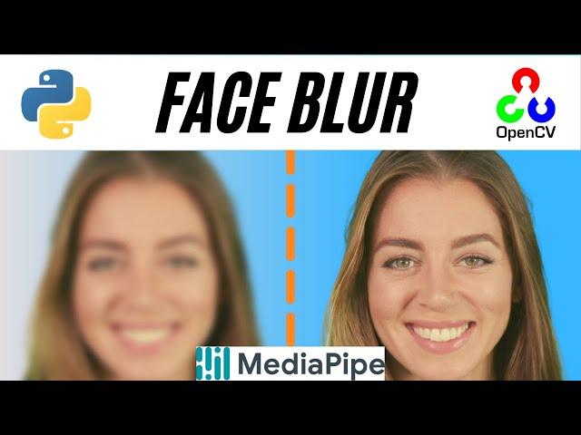 Blur Faces in real time | with Opencv, Mediapipe and Python