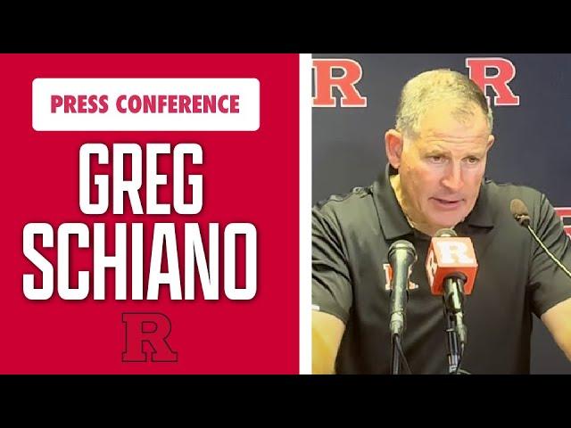 Rutgers head coach Greg Schiano talks after loss to Nebraska I HuskerOnline I GBR