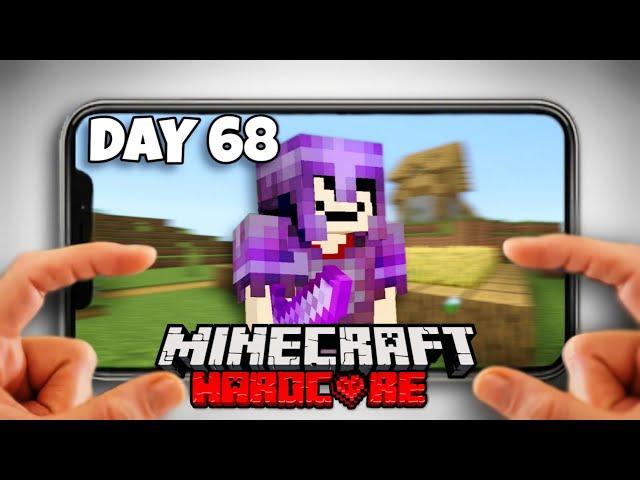 I spent 100 Days in Minecraft Pocket Edition Hardcore