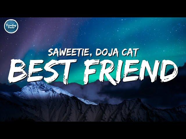 Saweetie - Best Friend (feat. Doja Cat) (Clean - Lyrics)