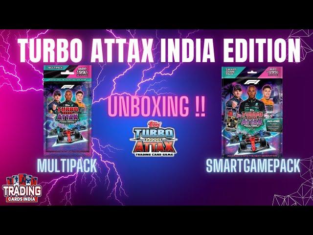 Topps Turbo Attax  2023 Smart Game pack and Multipack Unboxing ChaseisOn for Topps India Rare Cards