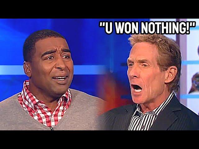 Old Clip Of Skip Bayless Discrediting Cris Carter HOF Career Resurfaces On Social Media