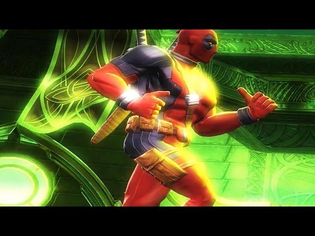 Marvel: Contest of Champions - Deadpool Super Attack Moves [iPad/Android]