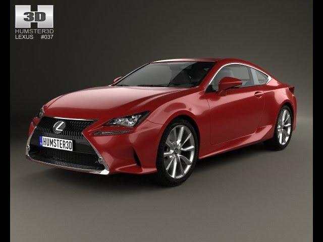 3D Model Lexus RC 2014 3D Model at 3DExport.com