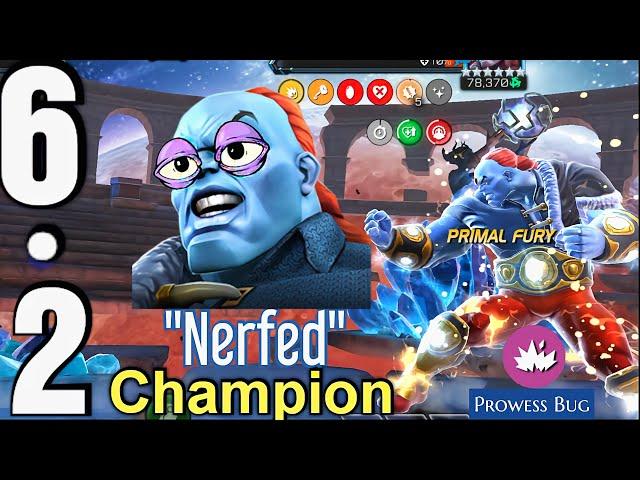 6.2.6 Nerfed Champion Down in 1:33 Secs | Prowess Bug | #Ripchampion