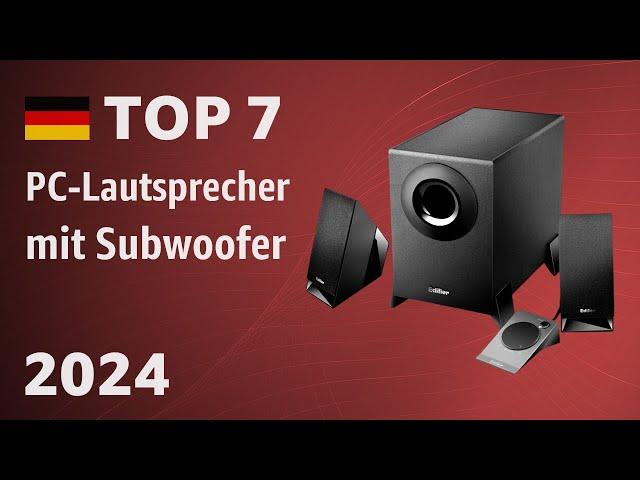 TOP—7. PC-Lautsprecher mit Subwoofer 2024 – Beste 2.1-Soundsysteme im Überblick!