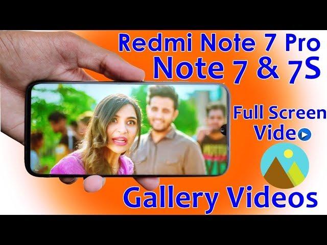 How to Watch Full Screen video in Redmi note 7 pro & 8 Pro,Redmi note 7 & Redmi Note 7S