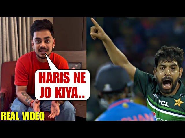 Ishan Kishan's reply to Haris Rauf's aggressive send off | IND vs PAK Asia Cup 2023