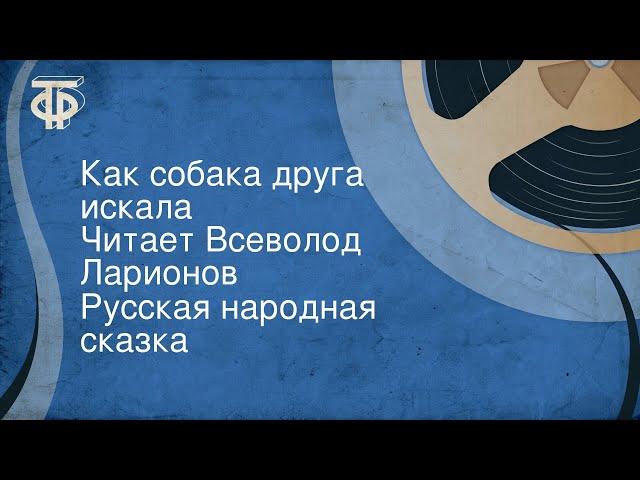 Русская народная сказка. Как собака друга искала. Читает Всеволод Ларионов